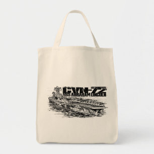 CVN-72 Abraham Lincoln Jumbo Canvas tas