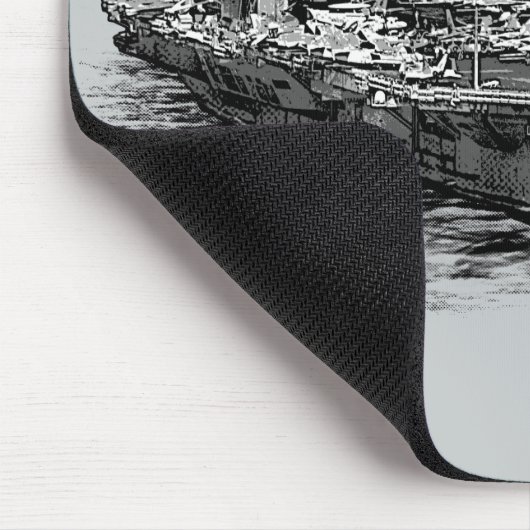 CVN-72 Abraham Lincoln Mousepad Muismat (Hoek)