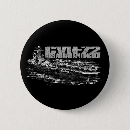 CVN-72 Abraham Lincoln Ronde Button (Voorkant)