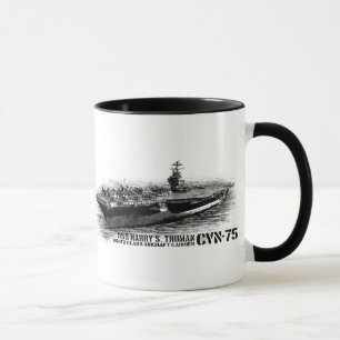 CVN-75 Harry S. Truman 11 oz Ringer Mok
