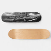 CVN-75 Harry S. Truman 8 1/8" Skateboard (Horizontaal)