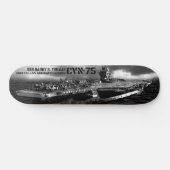 CVN-75 Harry S. Truman 8 1/8" Skateboard (Horizontaal)