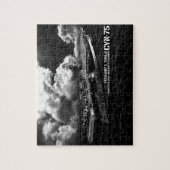 CVN-75 Harry S. Truman 8x10 Photo Puzzle met Gif Legpuzzel (Verticaal)