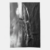 CVN-75 Harry S. Truman keukenhanddoeken (Verticaal)