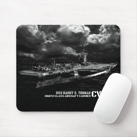 CVN-75 Harry S. Truman Mousepad Muismat (Met muis)
