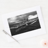 CVN-75 Harry S. Truman Rechthoek Stickers (Envelop)