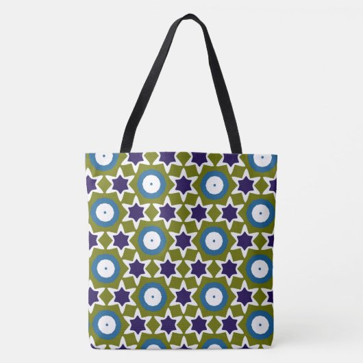 CVPA10-patroon Tote Bag (Voorkant)