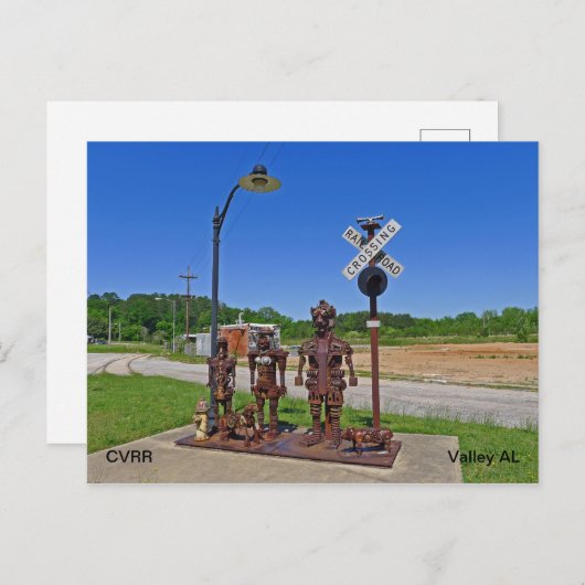 CVRR Trail Iron Man and Family Briefkaart (Voorkant / Achterkant)