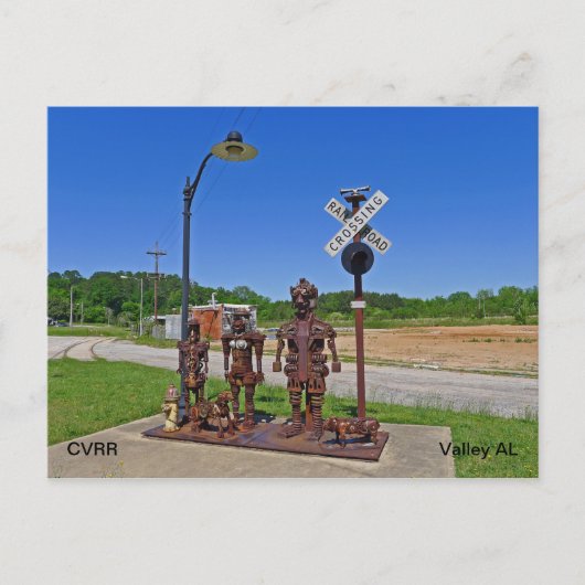 CVRR Trail Iron Man and Family Briefkaart (Voorkant)