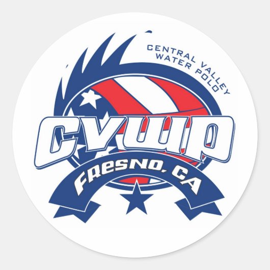 CVWP-Sticker Ronde Sticker (Voorkant)