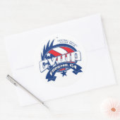 CVWP-Sticker Ronde Sticker (Envelop)