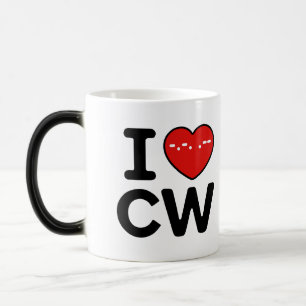 CW Continuous Wave Therapy Love Magische Mok