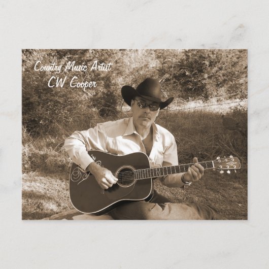 CW Cooper Briefkaart (Voorkant)
