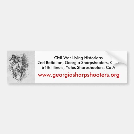 CW Living Historicus Bumpersticker (Voorkant)