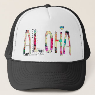 CWA ALOHA COLLAGE Trucker Trucker Pet