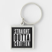 CWA - STRAIGHT OUTTA CROFTON SLEUTELHANGER (Voorkant)