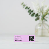 CwG-gamerkaart Mini Visitekaartje (Staand voorkant)