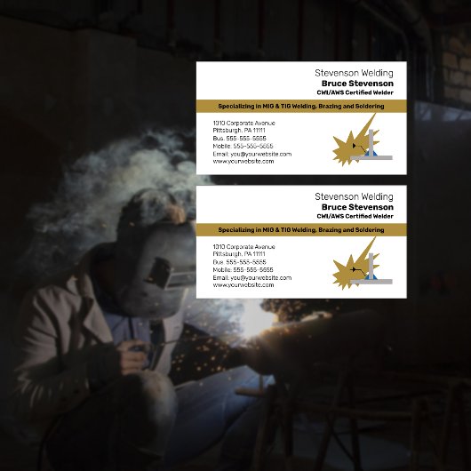 CWI | AWS Certified Welder Visitekaartje