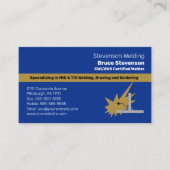CWI | AWS Certified Welder Visitekaartje (Voorkant)