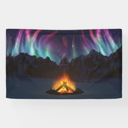 Cwm Aurora Banner (Horizontaal)