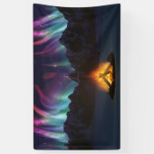 Cwm Aurora Banner (Verticaal)