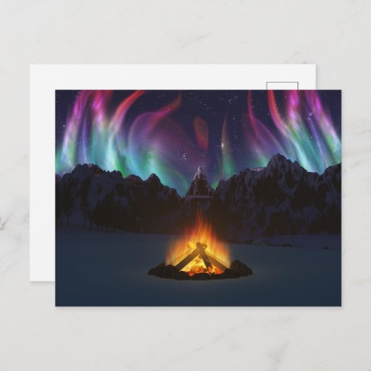 Cwm Aurora Briefkaart (Voorkant / Achterkant)