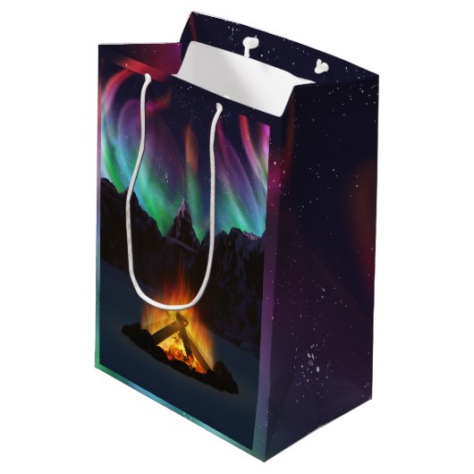 Cwm Aurora Gift Bag Medium Cadeauzakje (Achterkant Gekanteld)