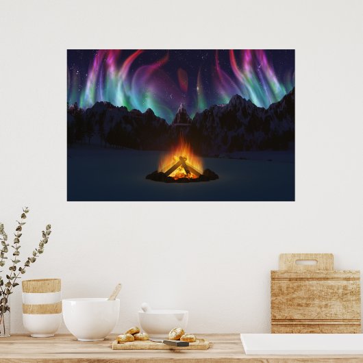 Cwm Aurora Print (Keuken)