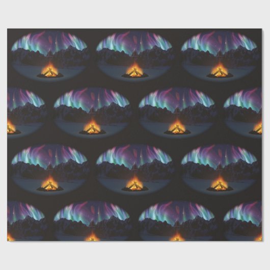 Cwm Aurora — Verpakkingspapier Cadeaupapier (Vlak)