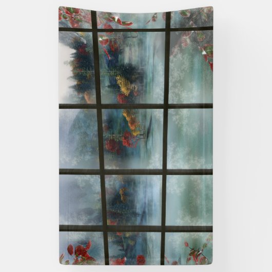 Cwm Autumn Frost Banner (Verticaal)