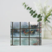 Cwm Autumn Frost Briefkaart (Staand voorkant)