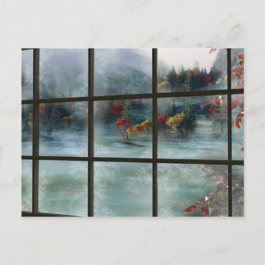 Cwm Autumn Frost Briefkaart (Voorkant)
