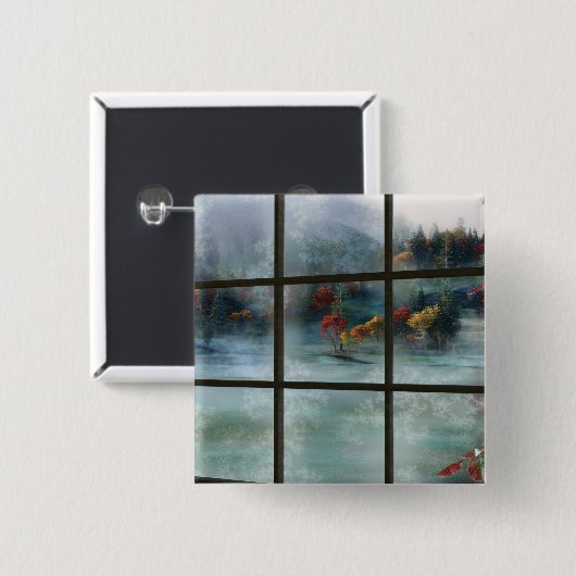 Cwm Autumn Frost Button (Voorkant /achterkant)