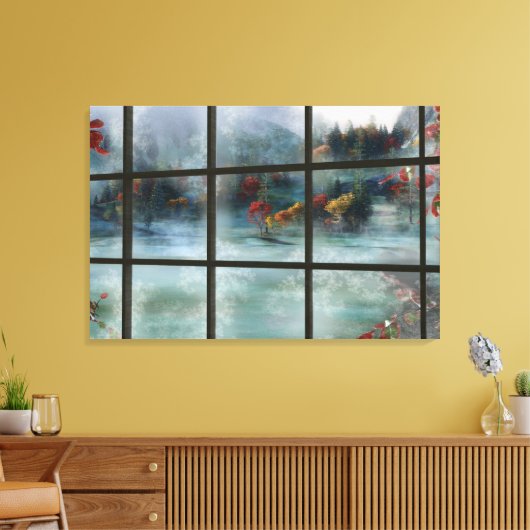 CWM Autumn Frost Canvas Print (Insitu (Woonkamer))