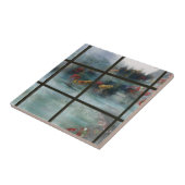 Cwm Autumn Frost Decorative Tile / Trivet Tegeltje (Zijkant)