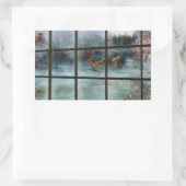 Cwm Autumn Frost-Stickers Rechthoekige Sticker (Tas)