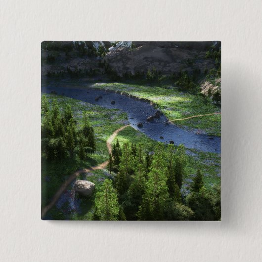 Cwm Eenitude-Button Vierkante Button 5,1 Cm (Voorkant)