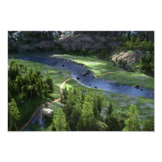 Cwm Eenitude-foto afdrukken Foto Afdruk (Voorkant)