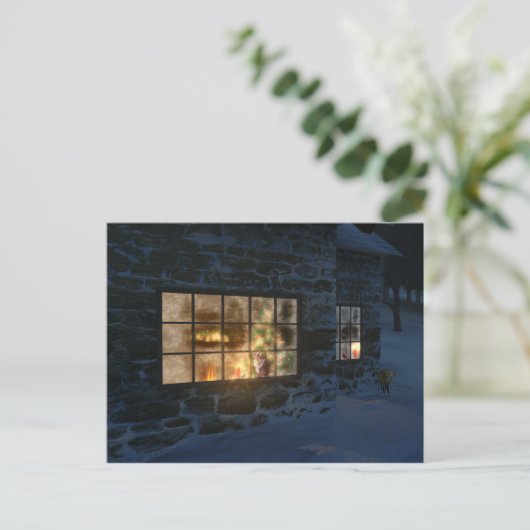 Cwm-kerstBriefkaart Briefkaart (Staand voorkant)