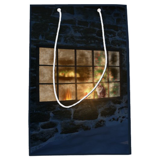 Cwm-kerstcadeau Medium Cadeauzakje (Voorkant)