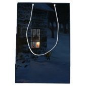 Cwm-kerstcadeau Medium Cadeauzakje (Achterkant)