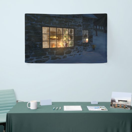 Cwm Kerstmanier Spandoek (Beurs)