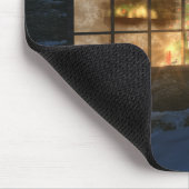 Cwm Kerstmis Mousepad Muismat (Hoek)