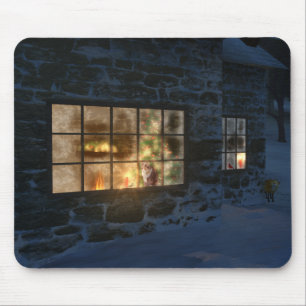 Cwm Kerstmis Mousepad Muismat