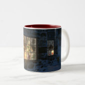 Cwm kerstMok Tweekleurige Koffiemok (Voorkant rechts)