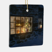 Cwm kerstversiering keramisch ornament (Rechts)