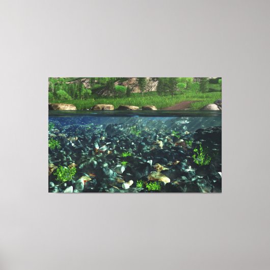 CWM River Canvas Print (Voorkant)
