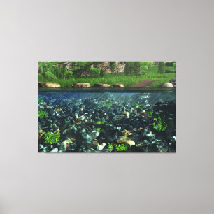 CWM River Canvas Print