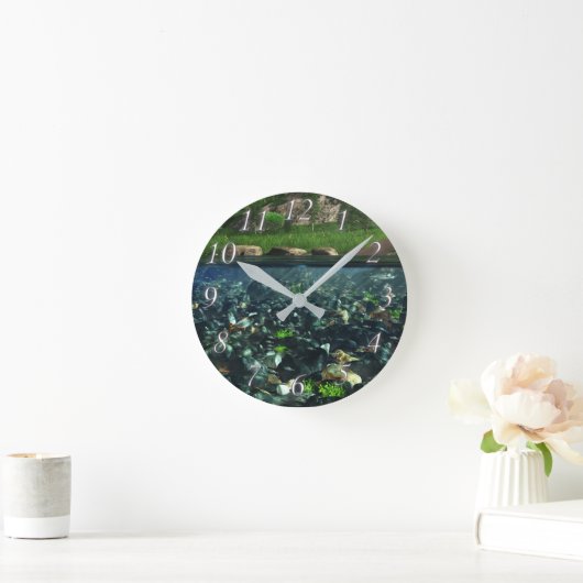 Cwm River Clock Ronde Klok (Huis)