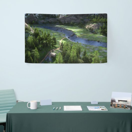 Cwm Solitude Banner (Beurs)